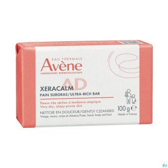 Avene xeracalm ad pain nettoyant surgras    100g