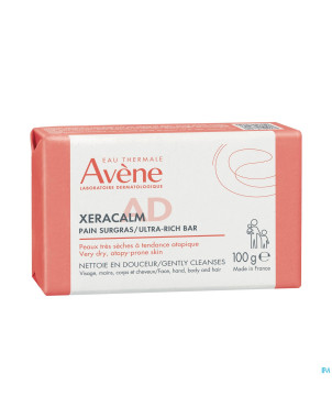 Avene xeracalm ad pain nettoyant surgras    100g