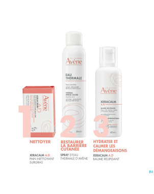 Avene xeracalm ad pain nettoyant surgras    100g