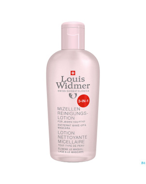 Widmer lotion nettoyante micellaire n/parf   200ml