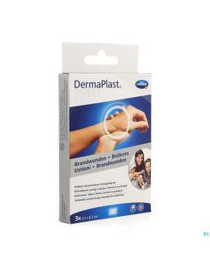 Dermaplast effect brulure    4,5x6,5cm 3 5361500