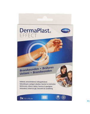 Dermaplast effect brulure    7,5x10cm 3 5362500