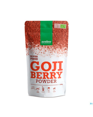 Purasana vegan poudre baies goji    200g be-bio-02