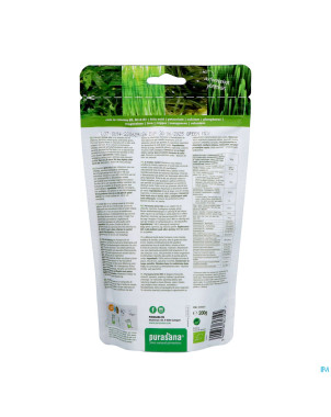 Purasana vegan melange poudre verte 200g be-bio-02