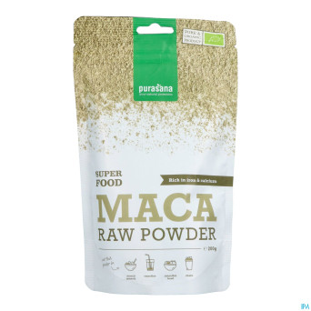 Purasana vegan maca pdr    200g be-bio-02