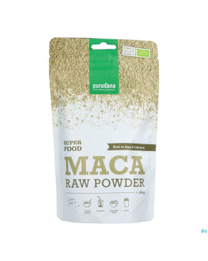Purasana vegan maca pdr    200g be-bio-02