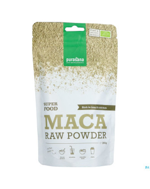 Purasana vegan maca pdr    200g be-bio-02