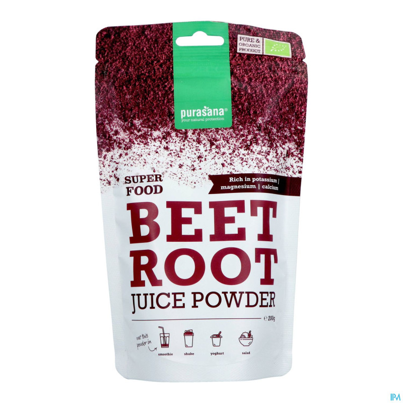 Purasana vegan betterave rouge  pdr 200g be-bio-02