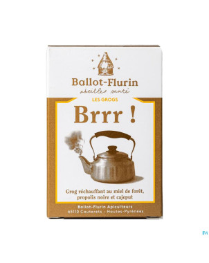 Ballot flurin brrr! grog miel foret cajeput 125g
