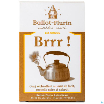 Ballot flurin brrr! grog miel foret cajeput 125g