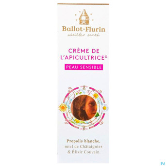 Ballot flurin creme apicultrice peau sensible 30ml