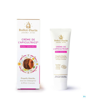 Ballot flurin creme apicultrice peau sensible 30ml