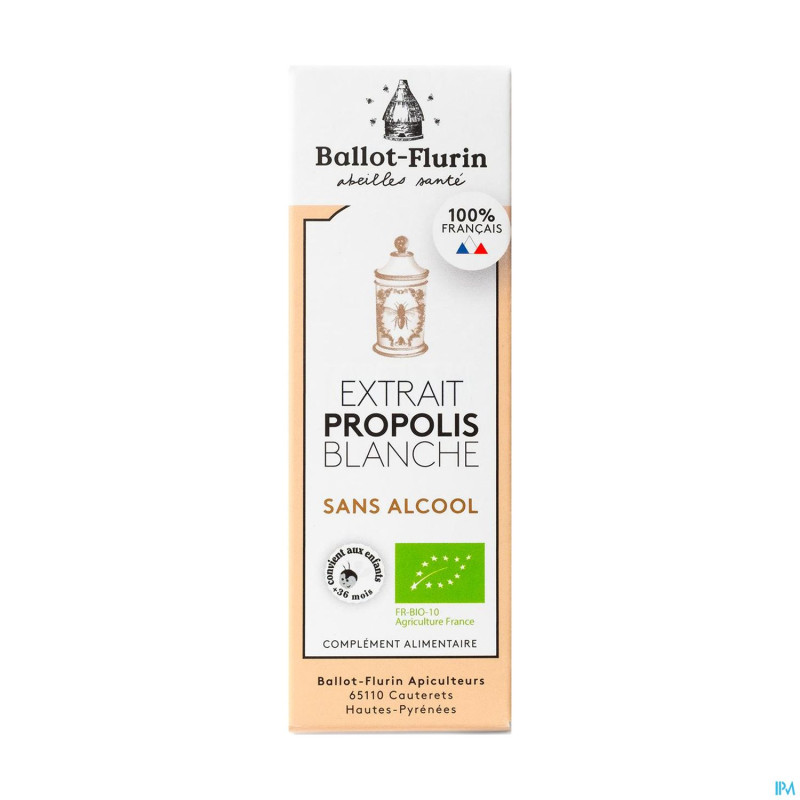 Ballot flurin extrait propolis sans alcool 15ml
