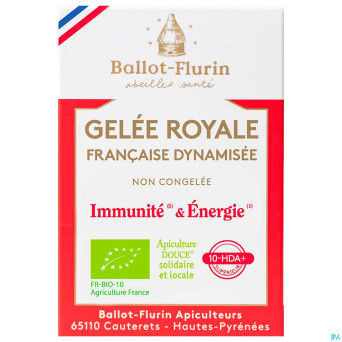 Ballot flurin gelee royale fraiche 10g