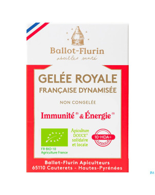 Ballot flurin gelee royale fraiche 10g