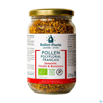 Ballot flurin pollen polyfloral dynamise 210g