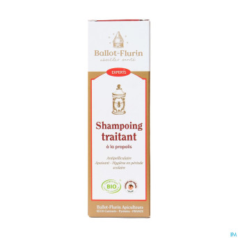 Ballot flurin shampoing anti-pell. propolis 125ml