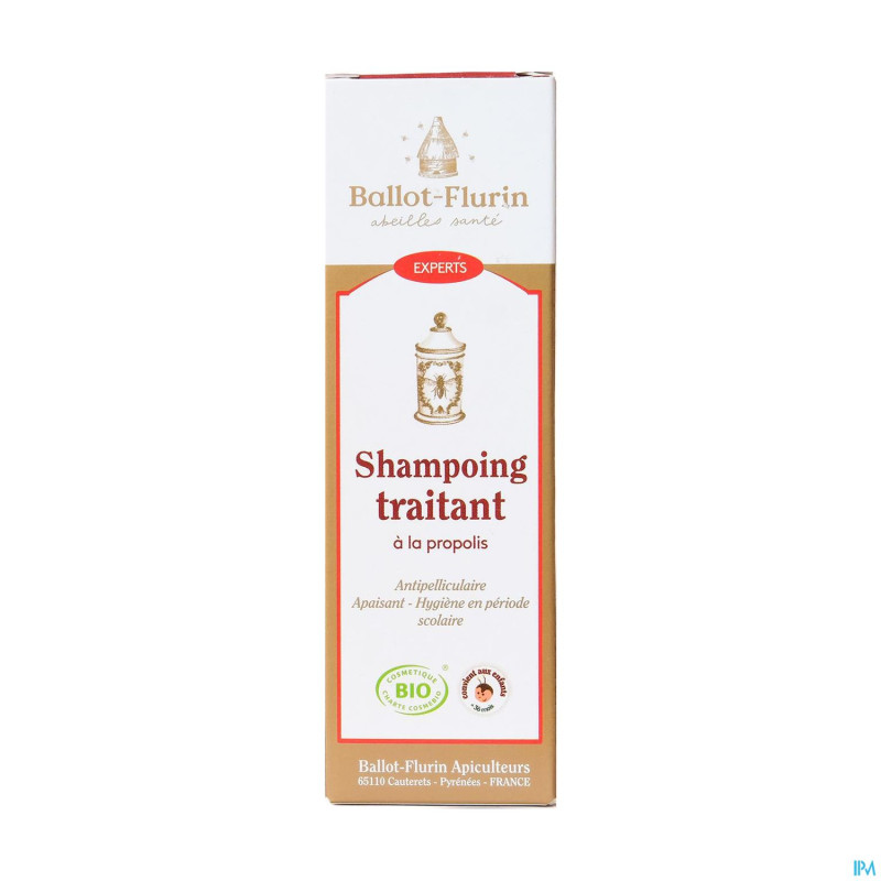 Ballot flurin shampoing anti-pell. propolis 125ml