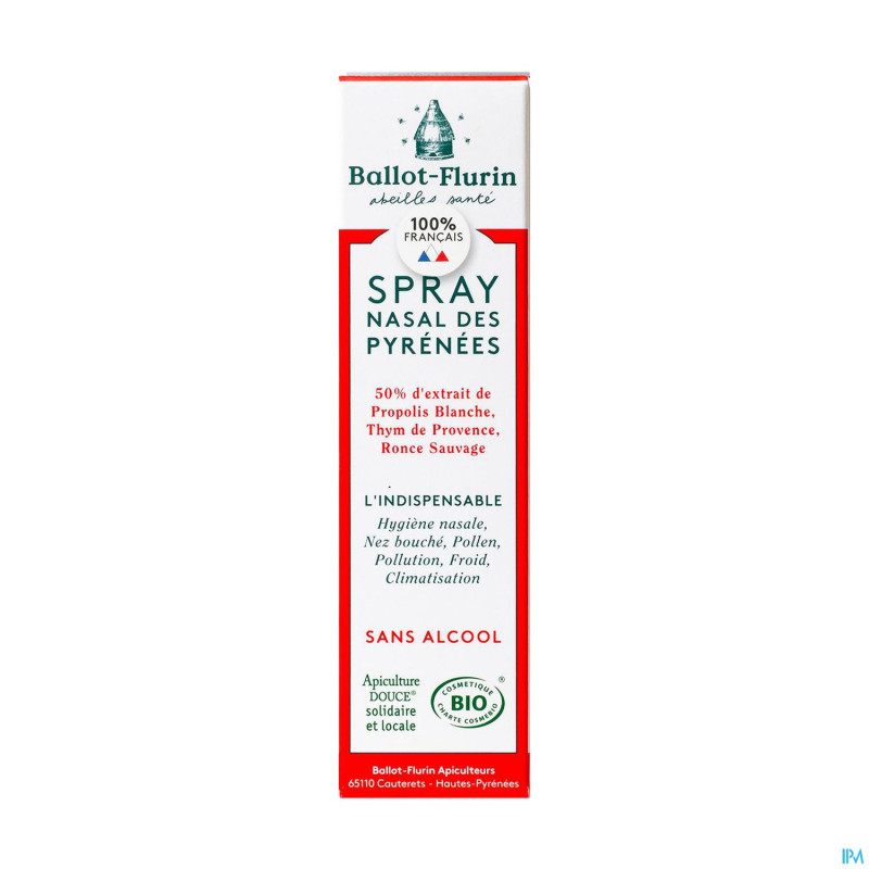 Ballot flurin spray nasal pyrenees 15ml