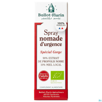 Ballot flurin spray nomade urgence 15ml