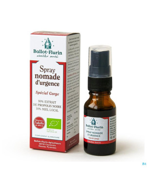 Ballot flurin spray nomade urgence 15ml
