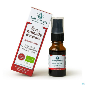 Ballot flurin spray nomade urgence 15ml