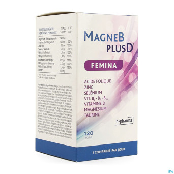 Magne b plus d femina 120 caps