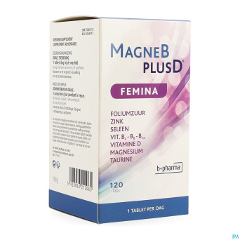 Magne b plus d femina 120 caps