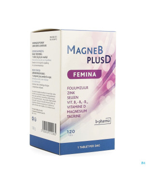 Magne b plus d femina 120 caps
