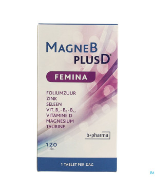 Magne b plus d femina 120 caps