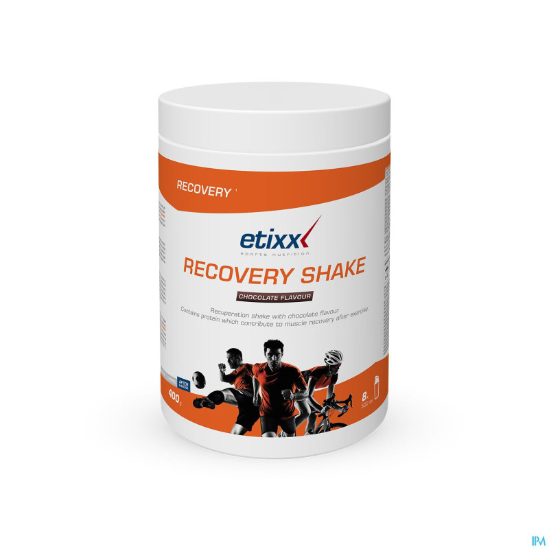 Etixx recovery shake chocolate 400g