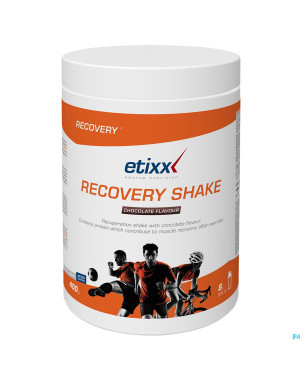 Etixx recovery shake chocolate 400g