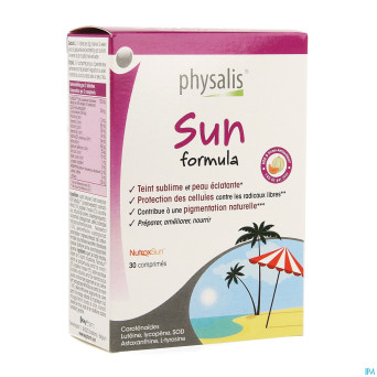 Physalis sun formula    tabl 30