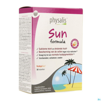 Physalis sun formula    tabl 30