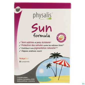 Physalis sun formula    tabl 30