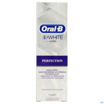 Oral b 3d white luxe perfection    tube  75ml