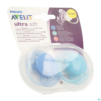 Philips avent sucette soft +0m mix    2