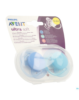 Philips avent sucette soft +0m mix    2
