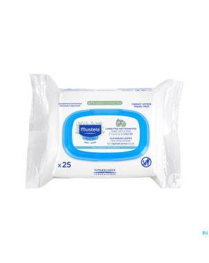 Mustela pn trio lingettes nettoyantes 3 x 25 promo