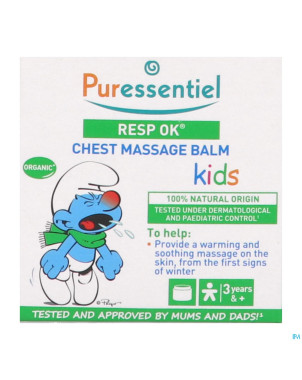 Puressentiel respiratoire baume massag.enfant 60ml