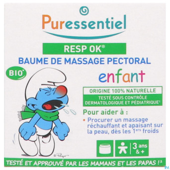 Puressentiel respiratoire baume massag.enfant 60ml