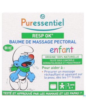 Puressentiel respiratoire baume massag.enfant 60ml