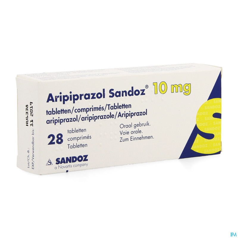 Aripiprazol sandoz 10mg impexeco comp  28 pip