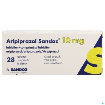 Aripiprazol sandoz 10mg impexeco comp  28 pip