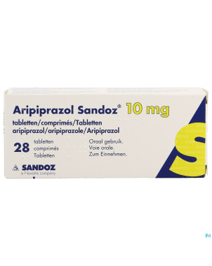 Aripiprazol sandoz 10mg impexeco comp  28 pip