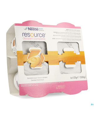 Resource dessert compl. caramel    4x125g 12326216
