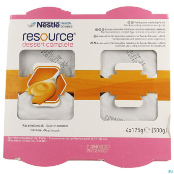 Resource dessert compl. caramel    4x125g 12326216
