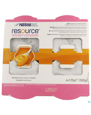 Resource dessert compl. caramel    4x125g 12326216