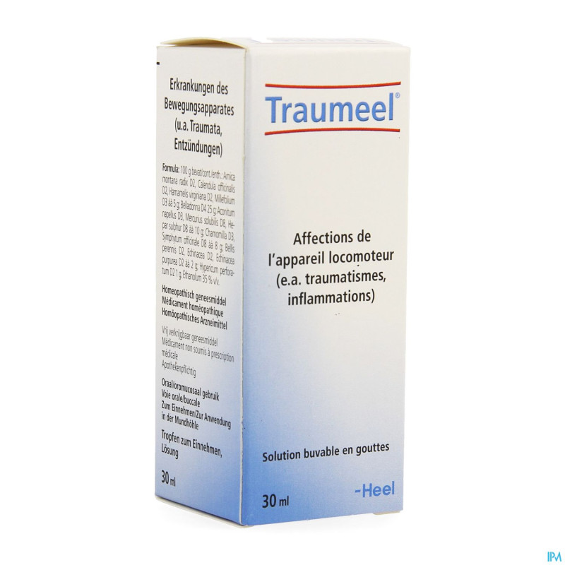 Traumeel sol buvable gutt  30ml heel