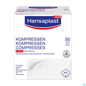 Hansaplast compresses douce 50